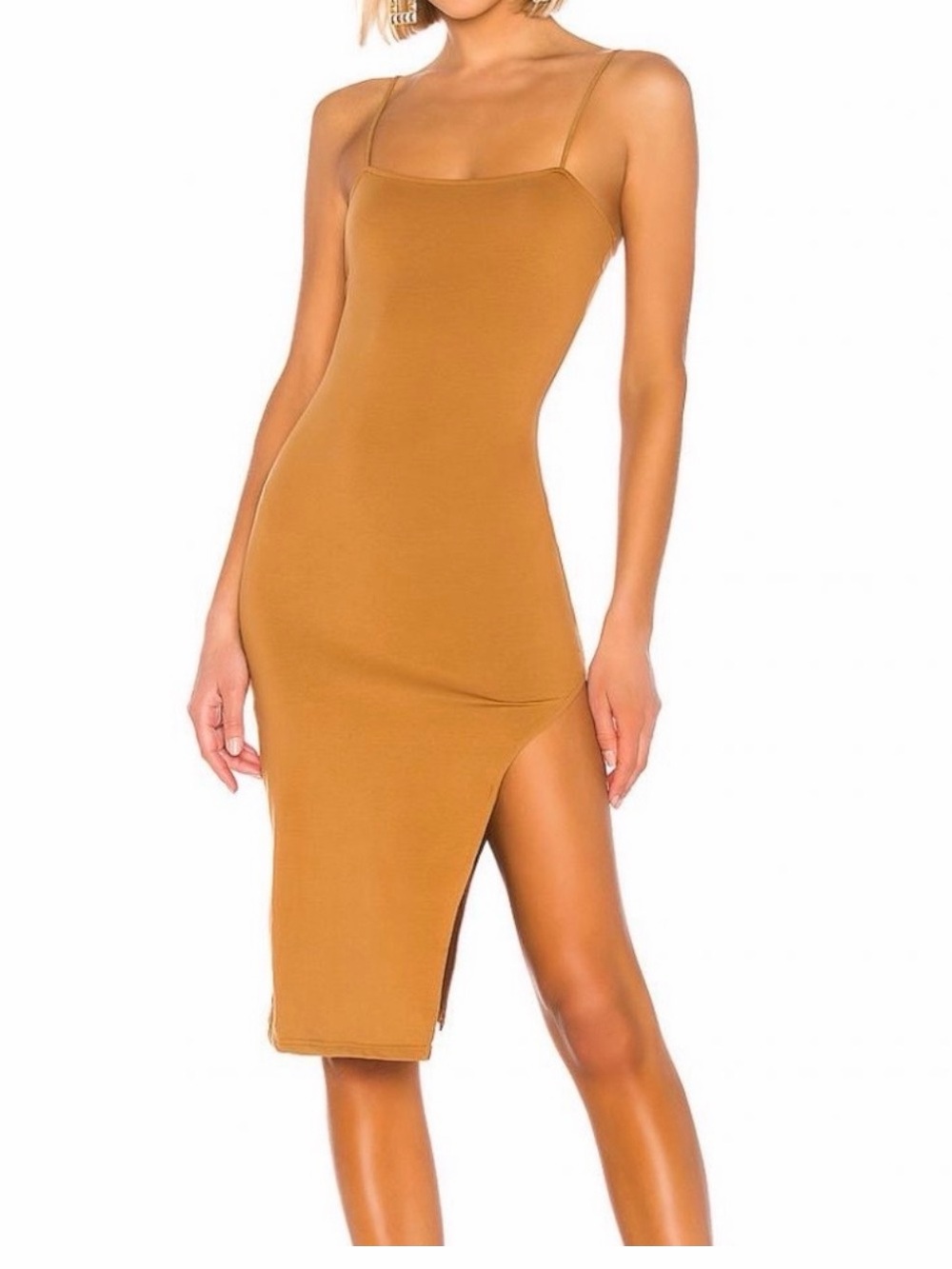Revolve Superdown Sandra slit midi dress xs